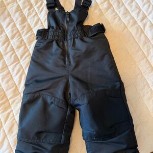 Cat & Jack Black Kids Overalls, Snow pants